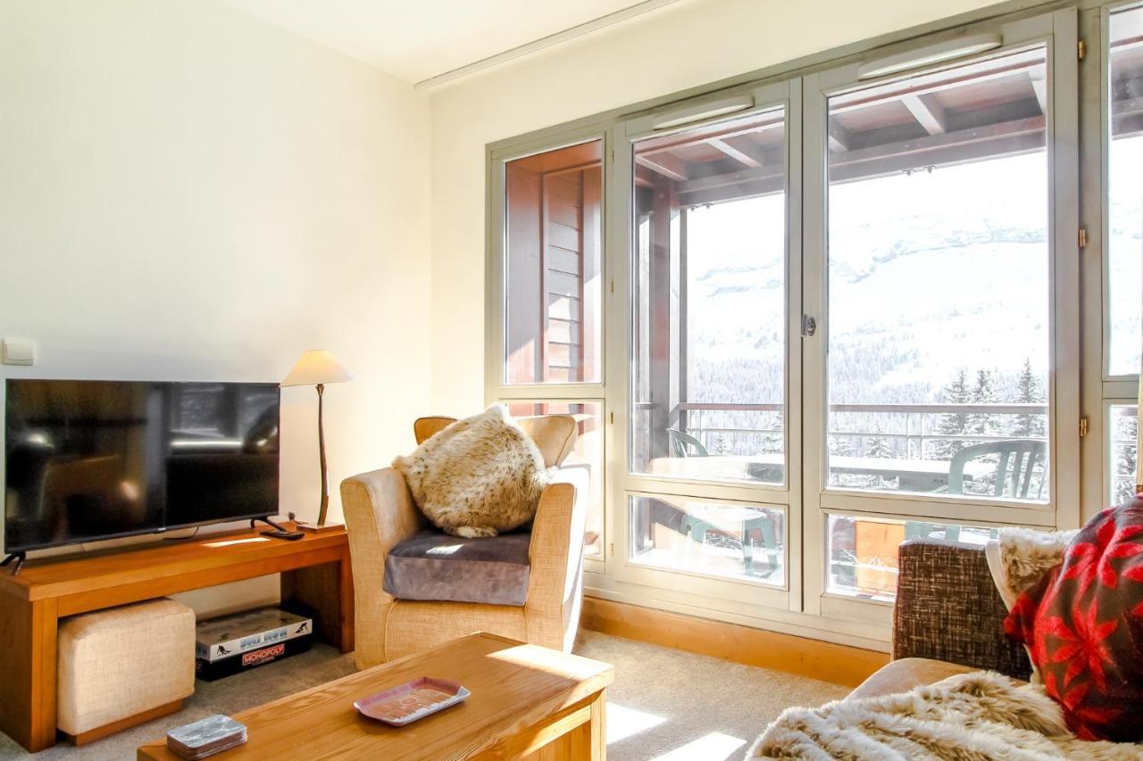 South-Facing Newly Renovated 2-Bed Apartment Les Terrasses D'Eos 福勒恩 外观 照片